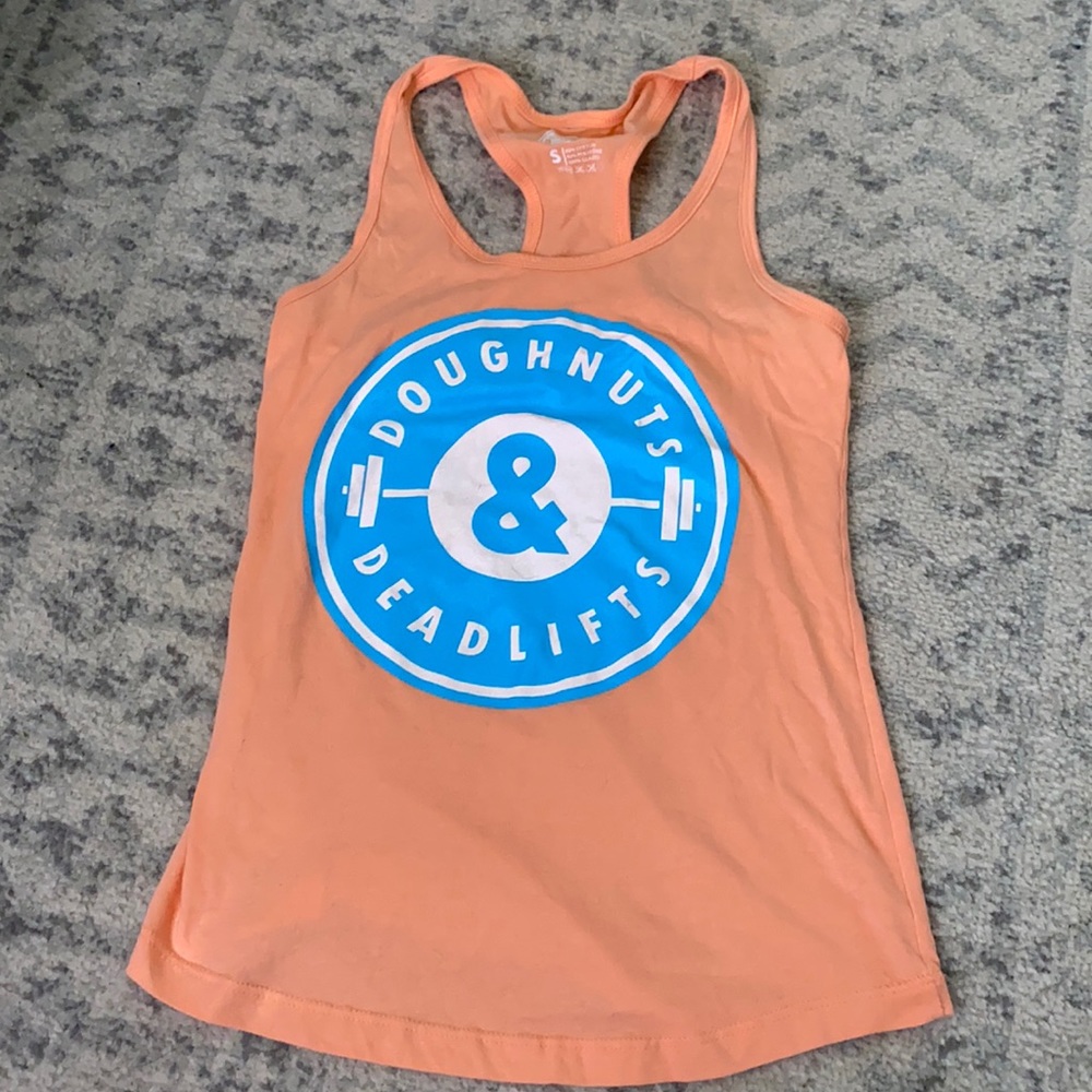 Donuts and Deadlifts tank
